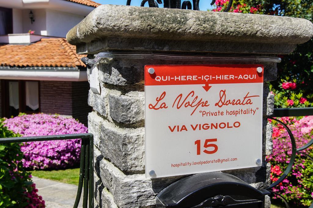 La Volpe Dorata Stresa Exterior photo
